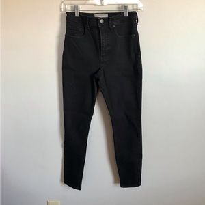 Everlane Black High Rise Skinny Jean Sz 27 Ankle